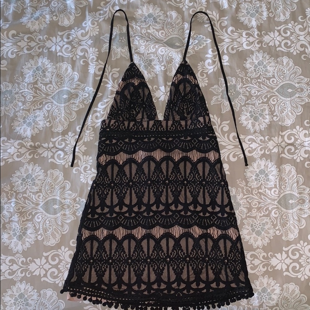 Backless Cocktail Dress